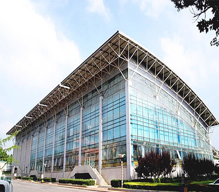 prefabricated large span steel building